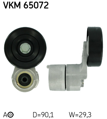 SKF SKF VKM65072 Feszítőgörgő hosszbordásszíjhoz